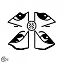 gemini tattoo design idea