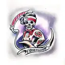 scary tattoo design idea