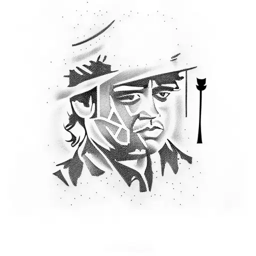 Jonny Cash Lyrics tattoo design idea