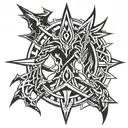 Time Wizzard from the anime Yu-Gi-Oh tattoo design idea