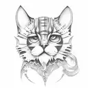 something to do with the name sarah tattoo design idea