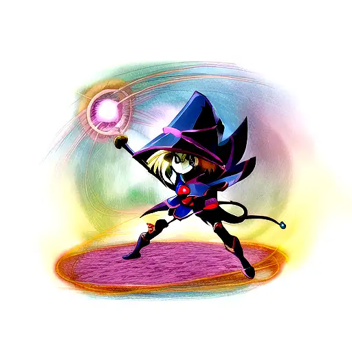 Dark Magician tattoo design idea