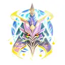 Dark Magician blader and fenix tattoo design idea