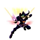 Dark Magician blader tattoo design idea