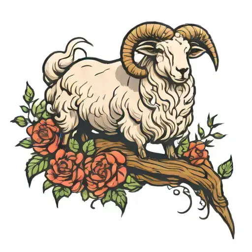parable of the lost sheep tattoo design idea