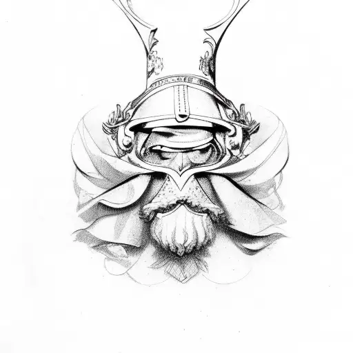 the words "von vier" in an medieval cursive tattoo design idea