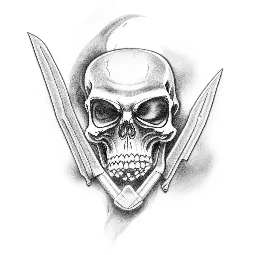 Grim Reaper tattoo design idea