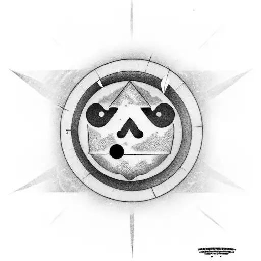 endless pinnacles the moon,the sun ,the ego,alter ego,life, death, yin,yang,god,superconcious and planets tattoo design idea