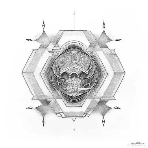 alas con ojo tattoo design idea