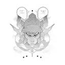 Hashirama tattoo design idea