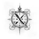 Roman numerals tattoo design idea