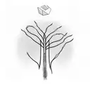 wheat field. footpath.  two people. Clay Palace tattoo design idea