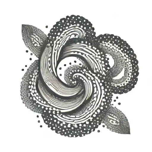 rainbow, number 8 tattoo design idea