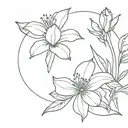 sweet williams tattoo design idea