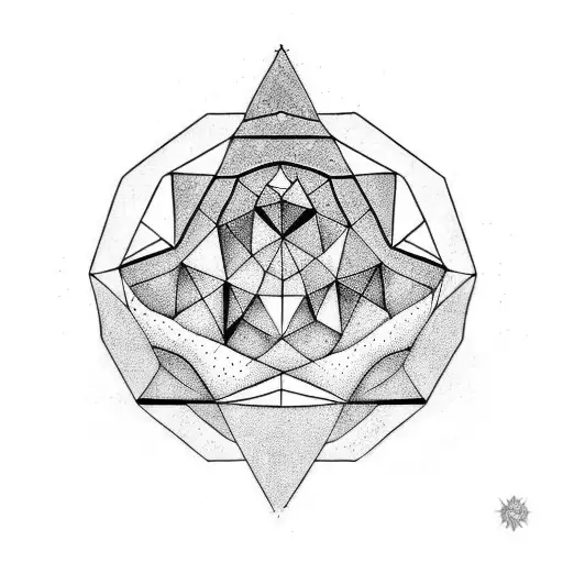 Plato's cave tattoo design idea