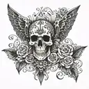 fear no evil tattoo design idea