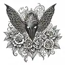 fear no evil tattoo design idea