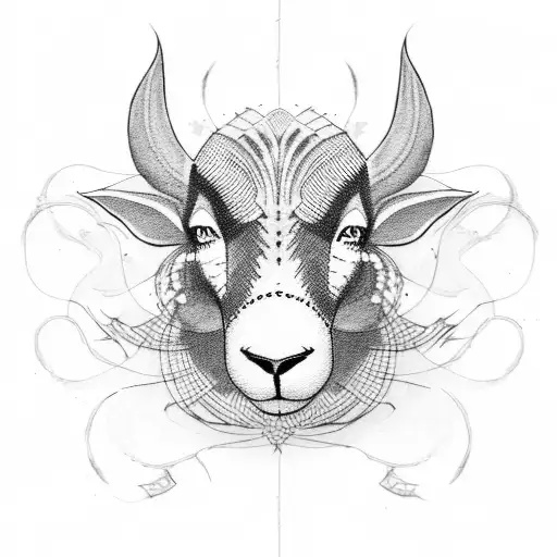 black sheep tattoo design idea