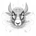 black sheep tattoo design idea