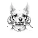 hot dog  tattoo design idea