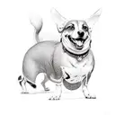 hot dog  tattoo design idea