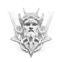 Ancient Greece gods  tattoo design idea