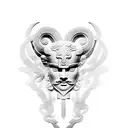 Ancient Greece gods  tattoo design idea