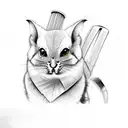 cricket tattoo design idea