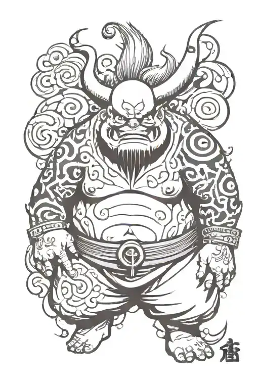 Jinbe tattoo design idea