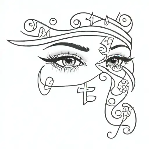 face tattoo arabic word for love over eyebrow tattoo design idea