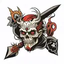 Disaster tattoo design idea