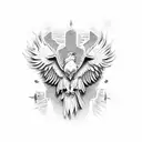 gryphon tattoo design idea