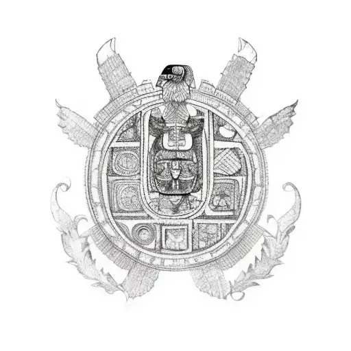 guatemalan symbol tattoo design idea