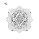 puzzle tattoo design idea