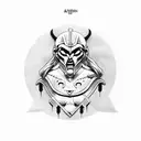 Ares tattoo design idea