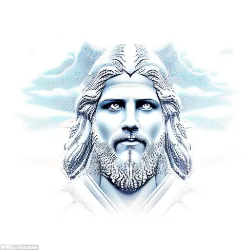 Incorporating Zeus's face into the design sounds captivating! We can create a composition where Zeus's face is the focal tattoo design idea