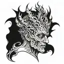 schizophrenia in its prime tattoo design idea