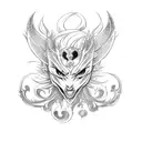 black clover tattoo design idea