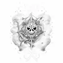 black clover tattoo design idea