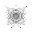 stoicism, sikh, space, death tattoo design idea