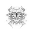 stoicism, sikh, space, death tattoo design idea