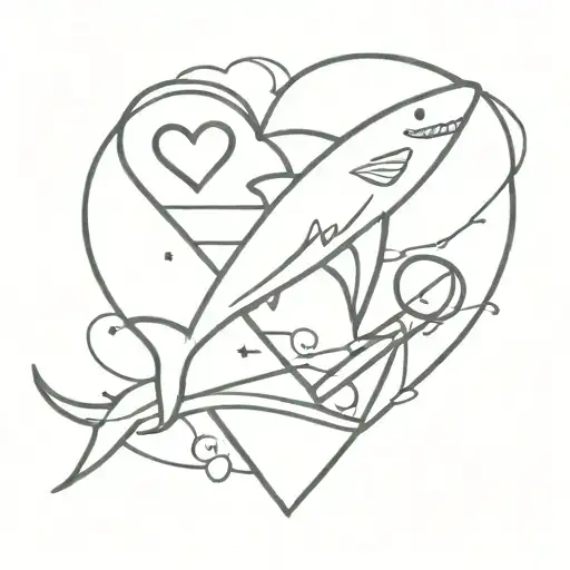 Lightning bolt, candy heart, shark outline, legal scale, 333, libra symbol, ghost, book, unapologetic, let them, stay tattoo design idea