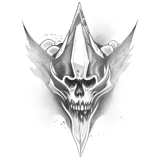 espada elfica tattoo design idea