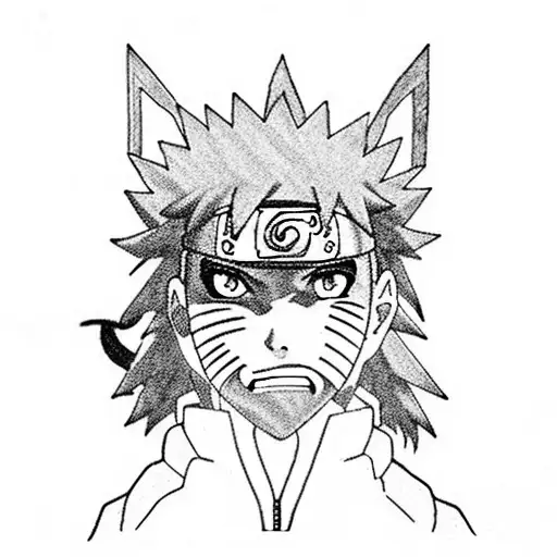 Naruto  tattoo design idea