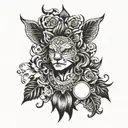 HEY JUDE tattoo design idea