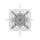 eastern orthodox Cross tattoo design idea