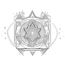 the alchemist book cover tattoo design idea