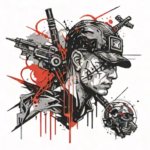 assassin tattoo design idea