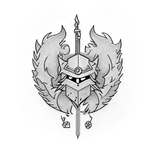 final fantasy vii tattoo design idea