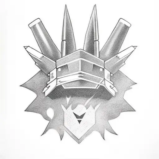 final fantasy vii tattoo design idea